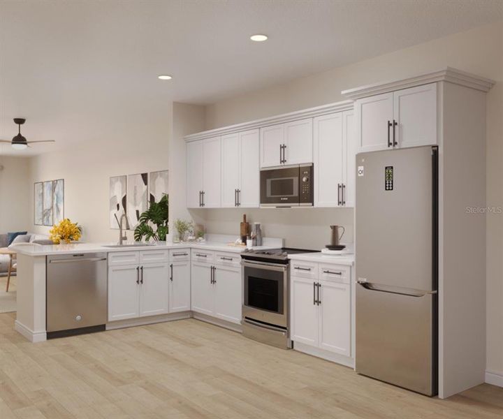 Furnished interior view inside a new home in , Apopka (Image 17). Furnished interior view inside a new home in , Apopka (Image 17).