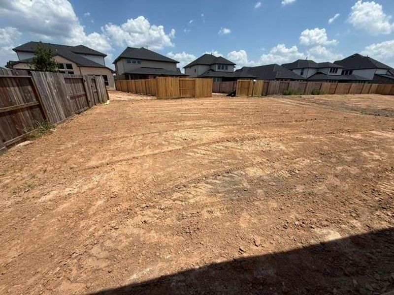 Site preparation for new homesites in Tompkins Reserve, Katy (Image 10).