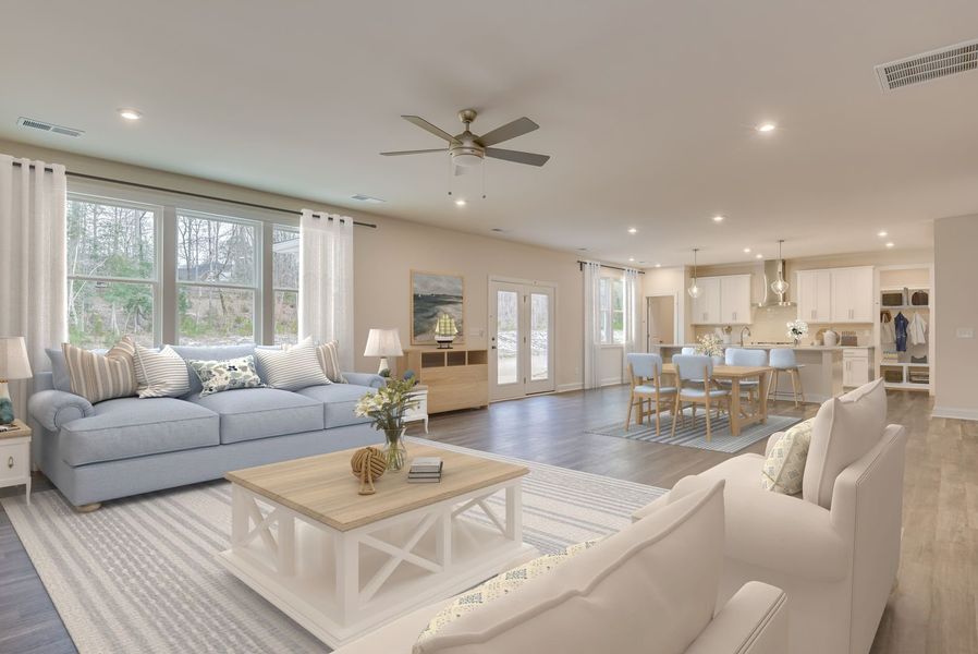 Open Concept Floor Plan