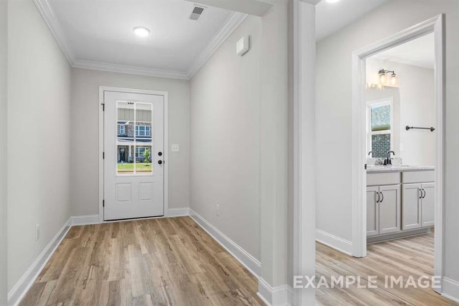 Spacious, unfurnished interior of a new home in Mercer Meadows, Royse City (Image 14).