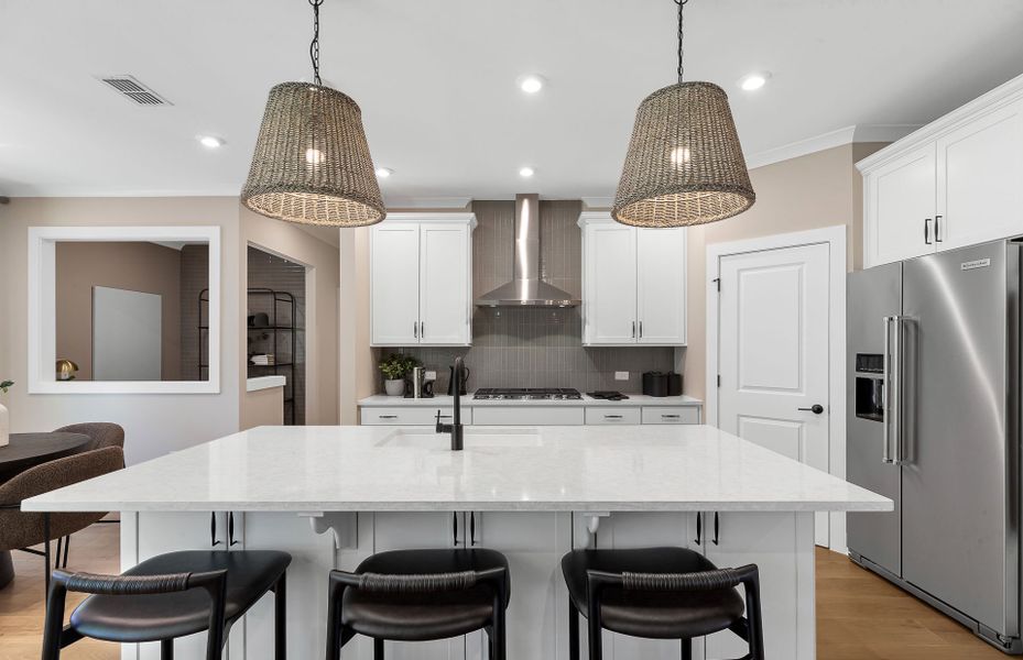 Representative furnished interior of a home built from the Woodward by Pulte Homes in Oakwood, Cumming (Image 30).