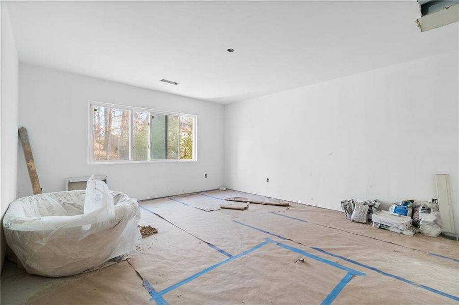 In-progress construction of a new home in , Gainesville, GA (Image 28).