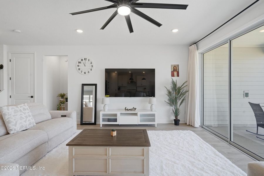 Furnished interior view inside a new home in TrailMark, St. Augustine (Image 33).