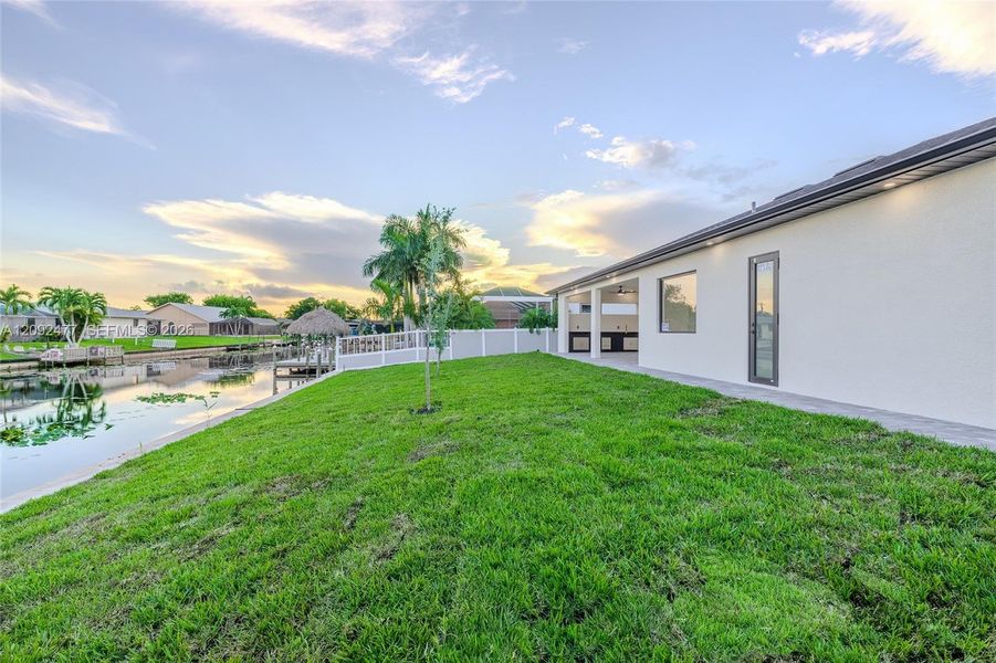 Exterior details and patio area of a home in , Cape Coral (Image 3). Exterior details and patio area of a home in , Cape Coral (Image 3).