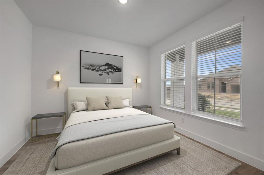 Furnished interior view inside a new home in Timberbrook, Justin (Image 13).