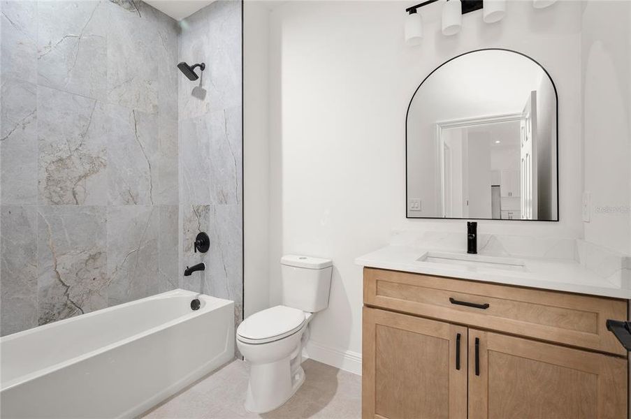 Furnished interior view inside a new home in , Orange City (Image 20).