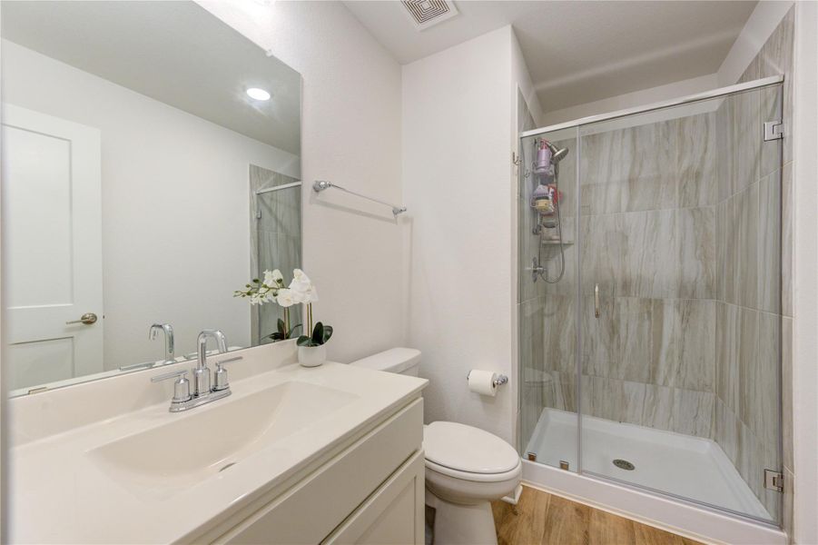 Furnished interior view inside a new home in Marvida, Cypress (Image 32).