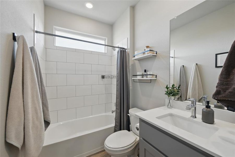 Furnished interior view inside a new home in , Denton (Image 12).