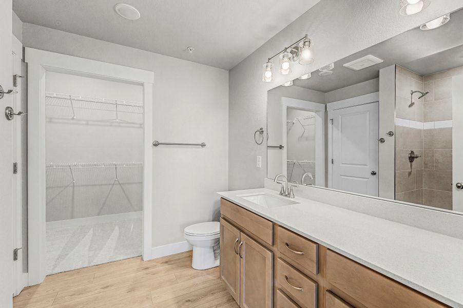 Furnished interior view inside a new home in Highlands at Fox Hill, Longmont (Image 5).