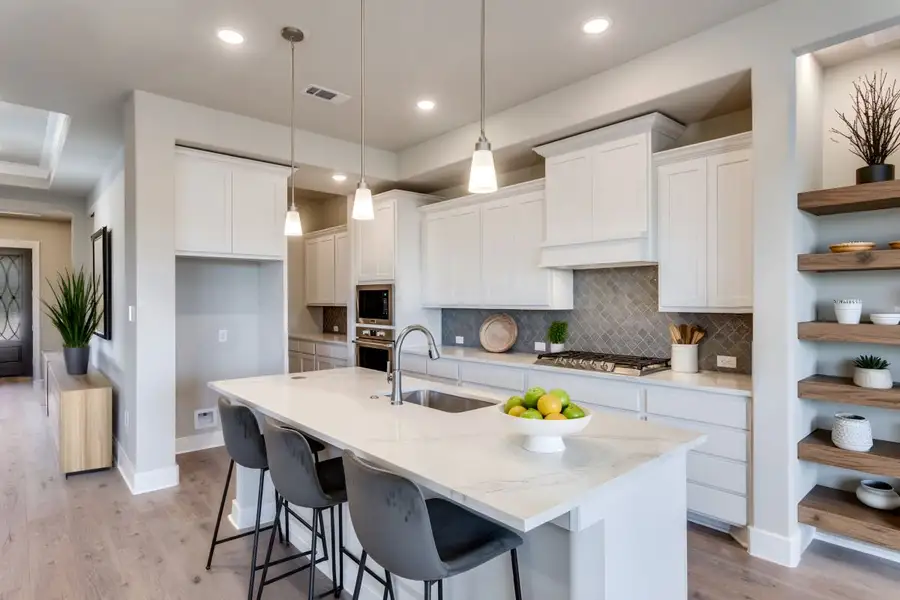 Representative furnished interior of a home built from the Casina by Ladera Texas in Ladera Prosper, Prosper (Image 4).