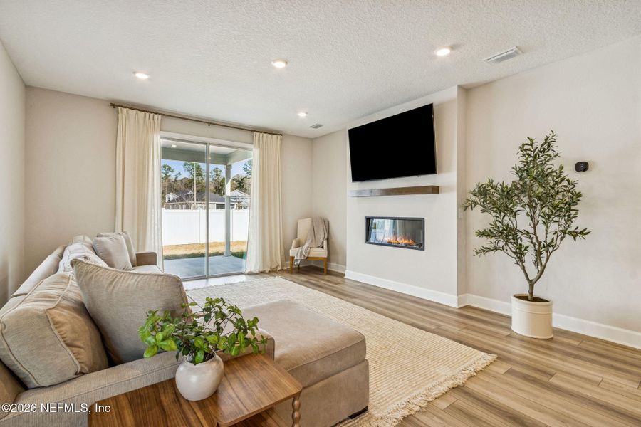 Furnished interior view inside a new home in , Fernandina Beach (Image 17).