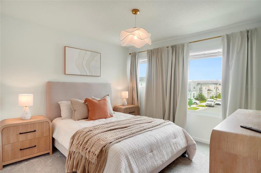 Furnished interior view inside a new home in Solara Resort, Kissimmee (Image 54).