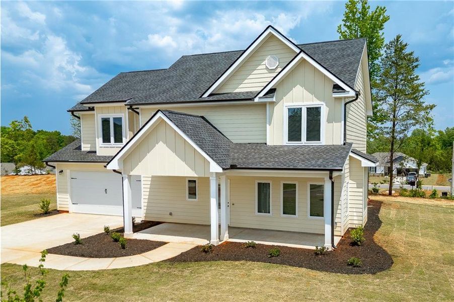 Front exterior of a new home in , Toccoa, GA, highlighting curb appeal (Image 31).
