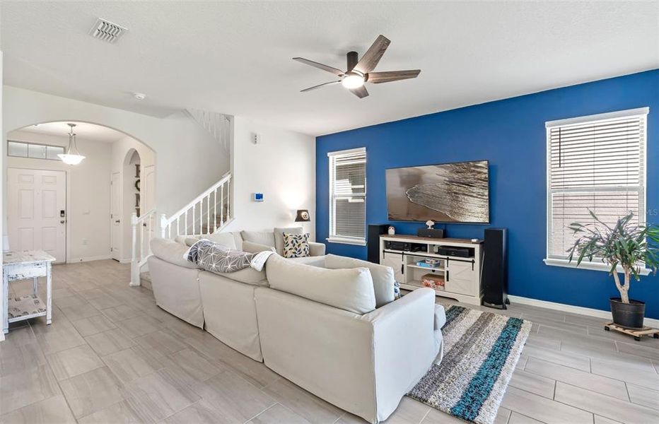 Furnished interior view inside a new home in Waterleigh, Winter Garden (Image 15).