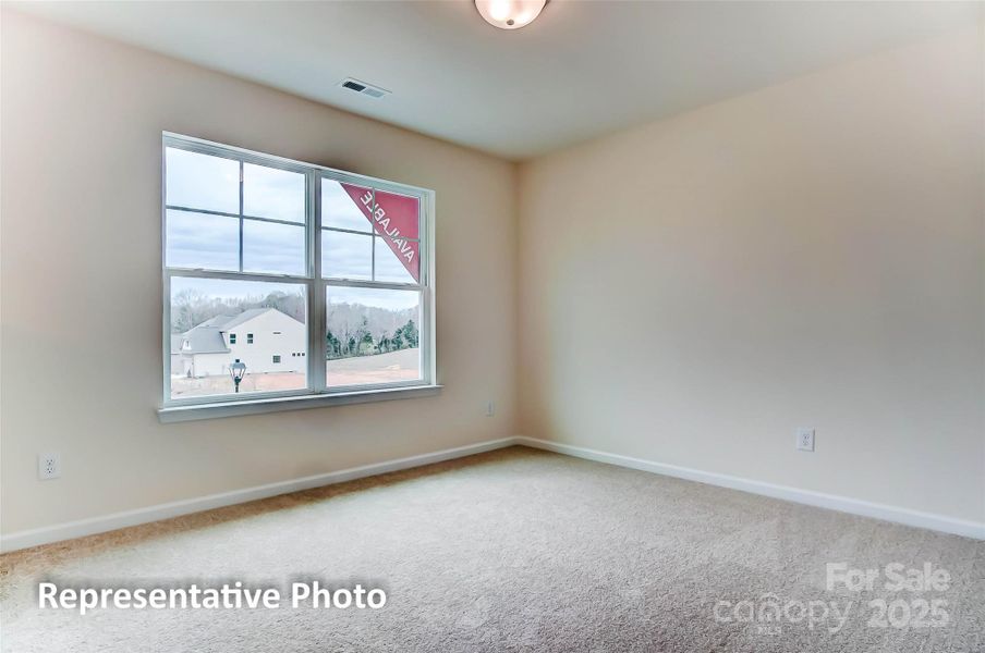 Spacious, unfurnished interior of a new home in The Meadows at Laurelbrook, Sherrills Ford (Image 20). Spacious, unfurnished interior of a new home in The Meadows at Laurelbrook, Sherrills Ford (Image 20).