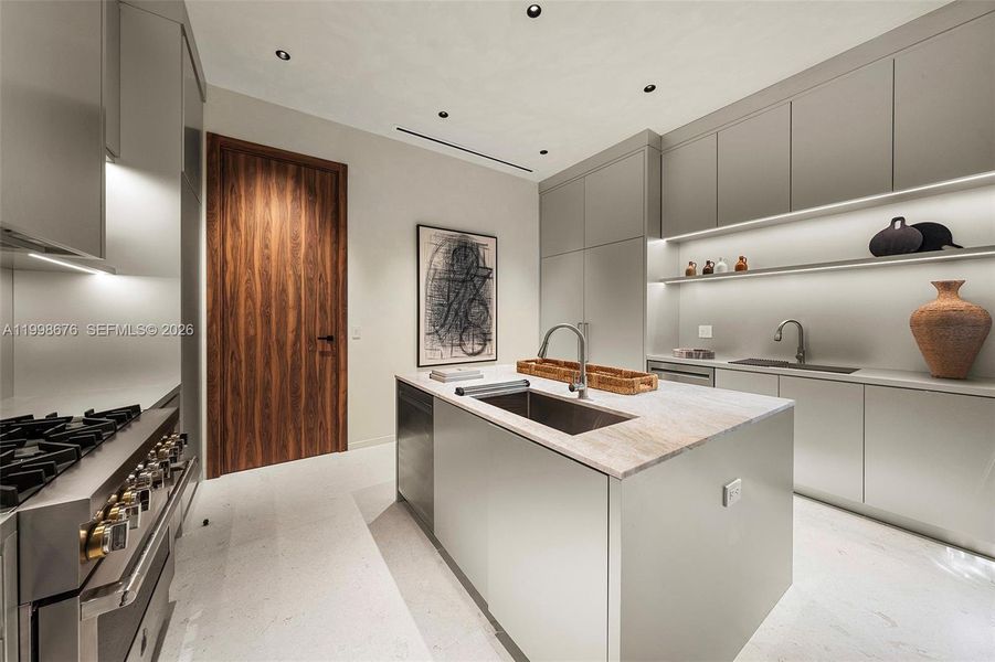 Furnished interior view inside a new home in , Bay Harbor Islands (Image 34).