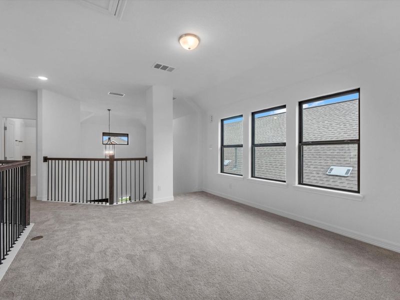 Spacious, unfurnished interior of a new home in Emory Glen, Magnolia (Image 21). Spacious, unfurnished interior of a new home in Emory Glen, Magnolia (Image 21).