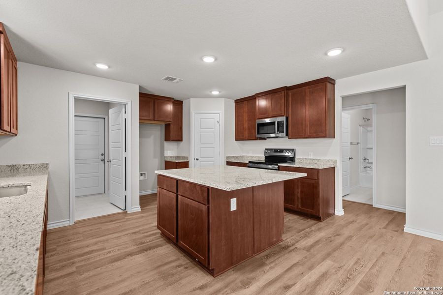 Furnished interior view inside a new home in , Pleasanton (Image 14). Furnished interior view inside a new home in , Pleasanton (Image 14).