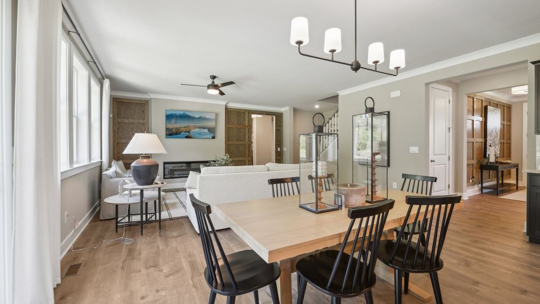 Representative furnished interior of a home built from the Jamestown by D.R. Horton in Fountain View, Ormond Beach (Image 13).