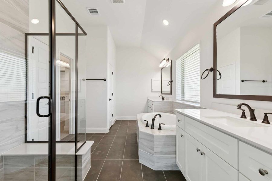 Furnished interior view inside a new home in Silo Mills, Joshua (Image 7).