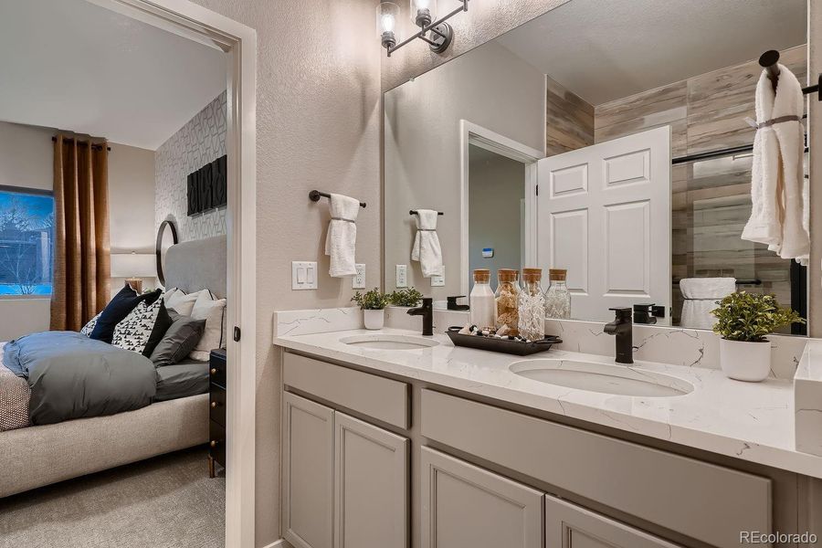 Furnished interior view inside a new home in , Westminster (Image 33). Furnished interior view inside a new home in , Westminster (Image 33).