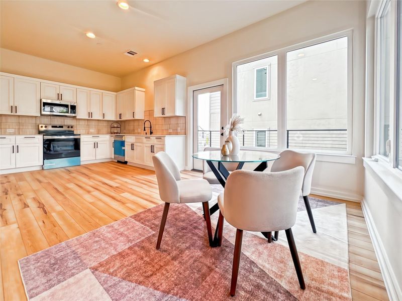 Furnished interior view inside a new home in , Austin (Image 4).