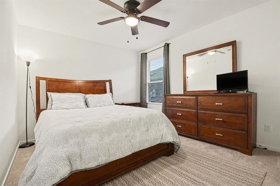 Furnished interior view inside a new home in Mobberly Farms, Pilot Point (Image 14).