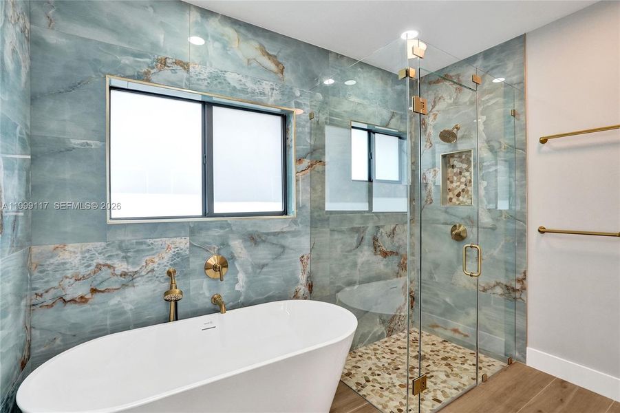 Furnished interior view inside a new home in , West Park (Image 40).