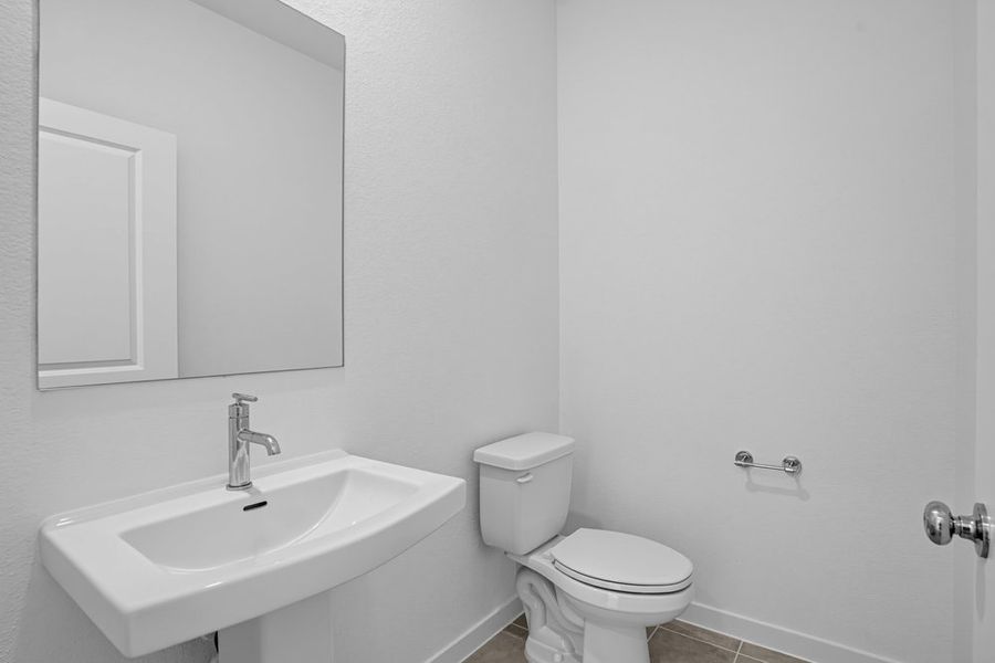 Furnished interior view inside a new home in Avalon at Cypress, Cypress (Image 9).