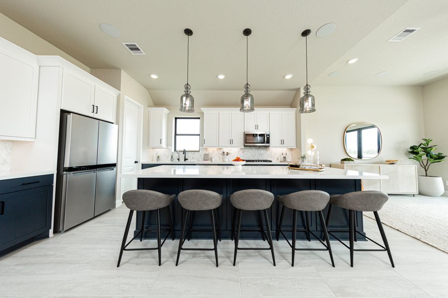 Furnished interior view inside a new home in Bridgeland: Signature Collection, Cypress (Image 5). Furnished interior view inside a new home in Bridgeland: Signature Collection, Cypress (Image 5).