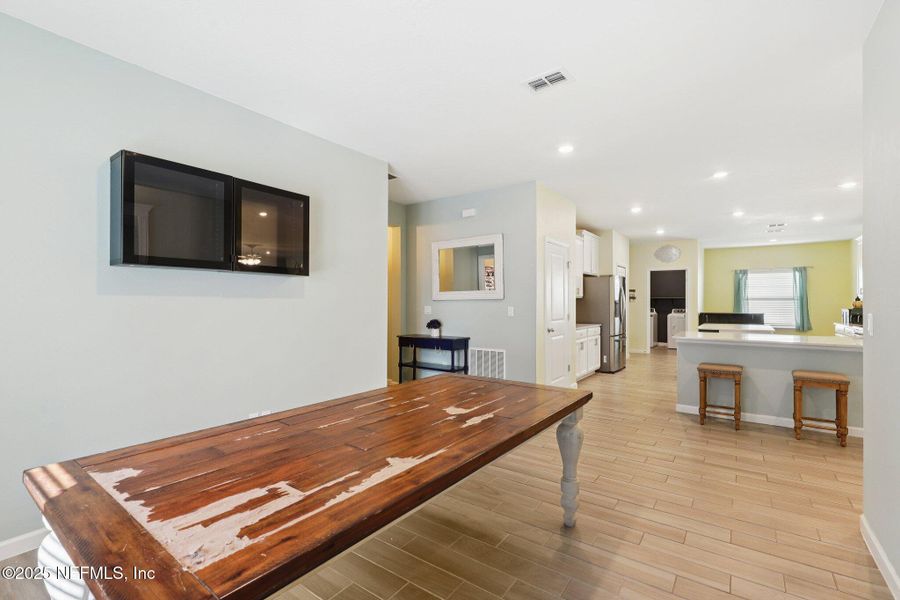 Furnished interior view inside a new home in Longleaf: Longleaf 60s, Jacksonville (Image 38).