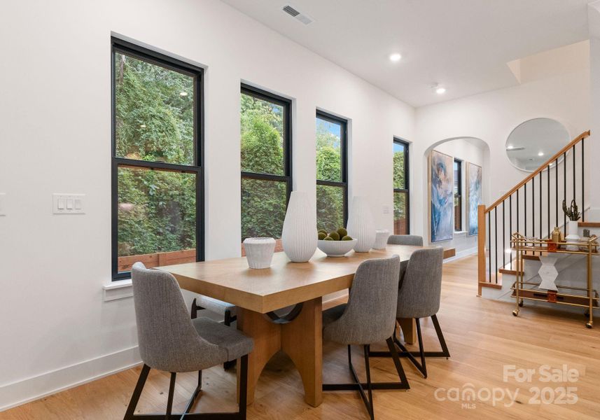 Furnished interior view inside a new home in , Charlotte (Image 29). Furnished interior view inside a new home in , Charlotte (Image 29).