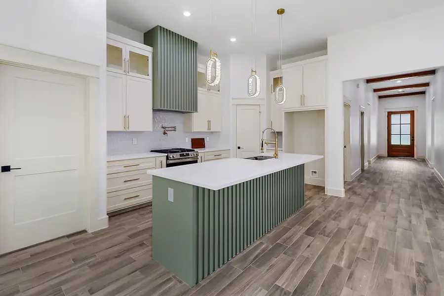 Look at this custom kitchen