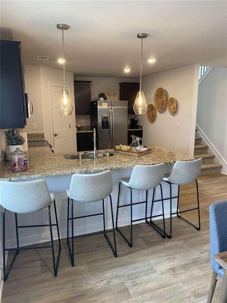 Furnished interior view inside a new home in Twin Oaks, Villa Rica (Image 5).