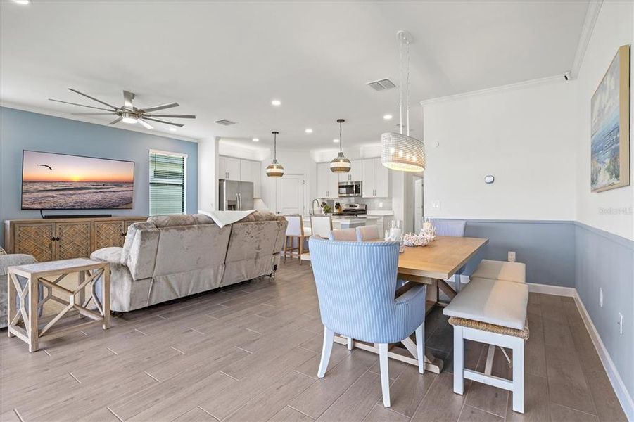 Furnished interior view inside a new home in , Bradenton (Image 47).