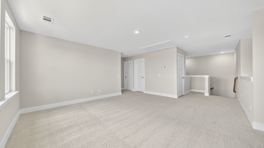 Furnished interior view inside a new home in McClure Farms, Columbia (Image 25).