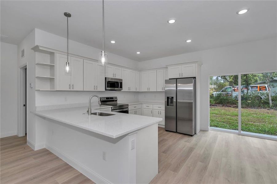 Furnished interior view inside a new home in , Ocala (Image 9).