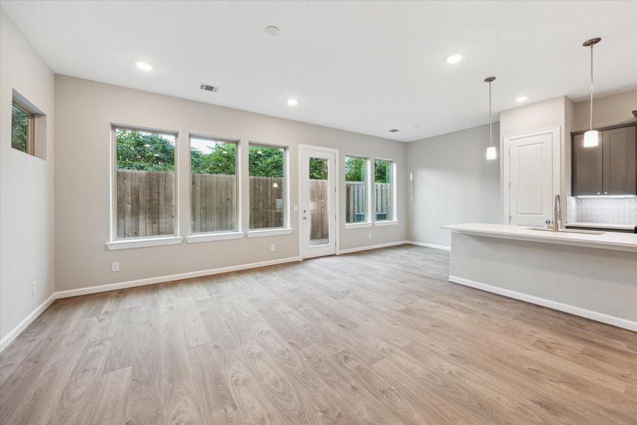 Spacious, unfurnished interior of a new home in , Houston (Image 19). Spacious, unfurnished interior of a new home in , Houston (Image 19).