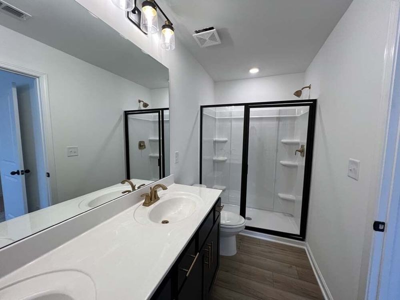 Primary Bathroom with Luxe Collection Finishes