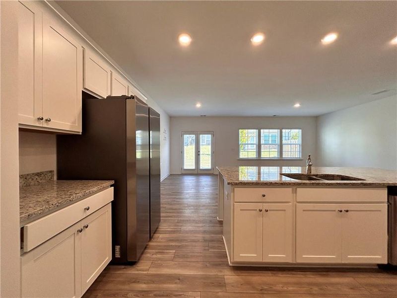 Furnished interior view inside a new home in , Suwanee (Image 6).
