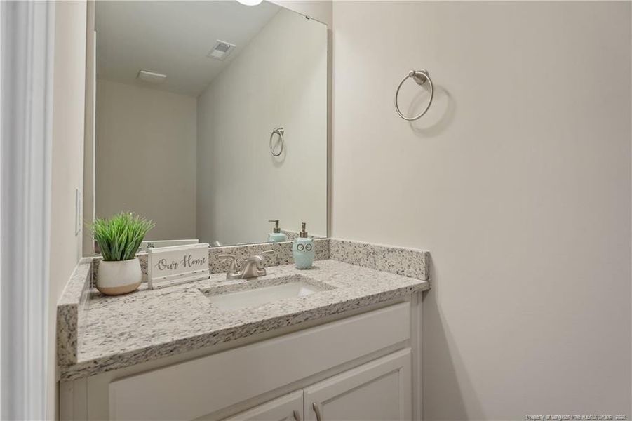 Half bath downstairs