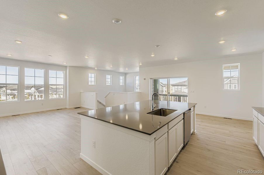 Furnished interior view inside a new home in Sterling Ranch: The Skyline Collection, Littleton (Image 5).