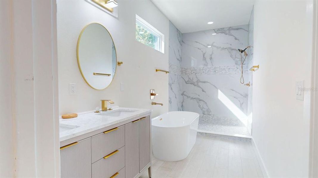 Furnished interior view inside a new home in , Tampa (Image 10).