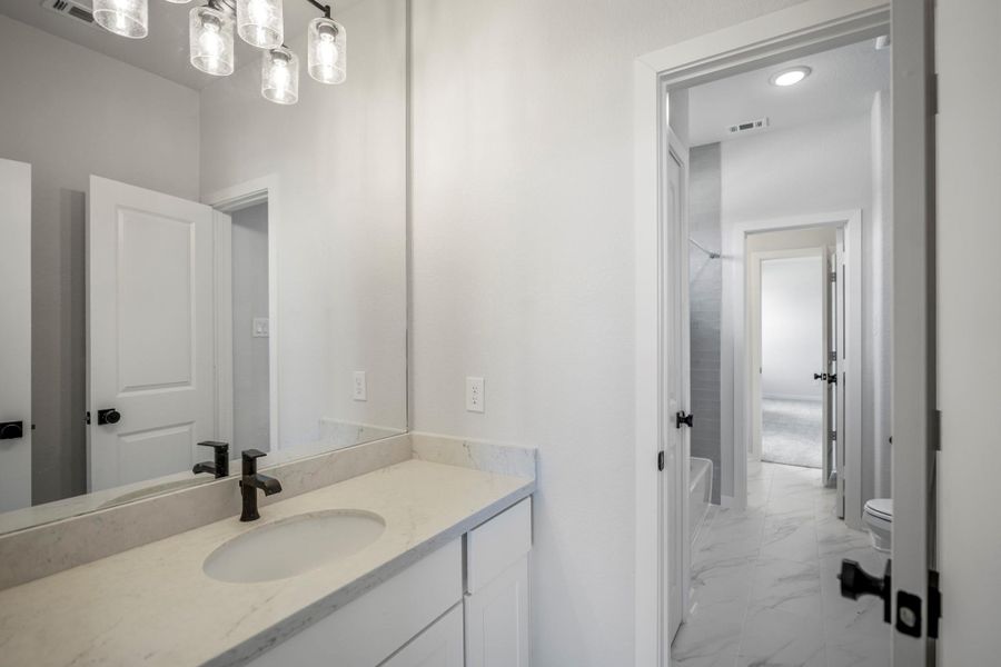 Furnished interior view inside a new home in Briarley, Montgomery (Image 6). Furnished interior view inside a new home in Briarley, Montgomery (Image 6).