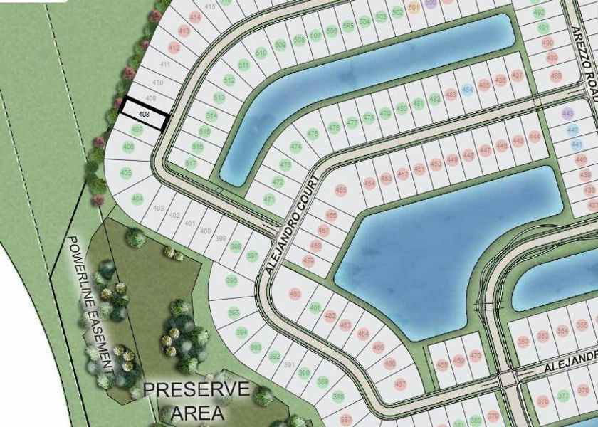 Esplanade at Tradition ~ Site Map
