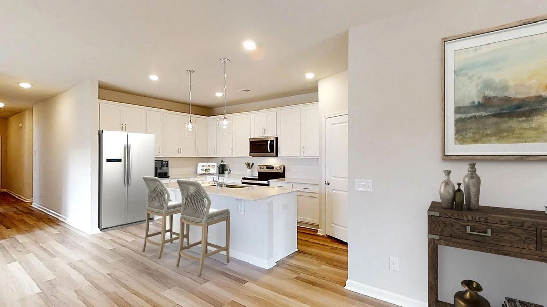 Furnished interior view inside a new home in , Ravenel (Image 5).