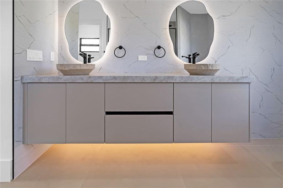 Close-up of interior finishes inside a home in , Cape Coral (Image 21).