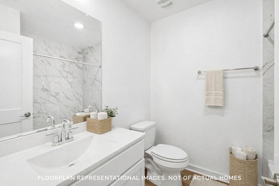 Furnished interior view inside a new home in Miller's Pond, Rosenberg (Image 6).