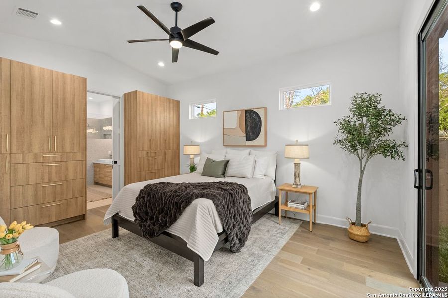 Furnished interior view inside a new home in , San Antonio (Image 5).