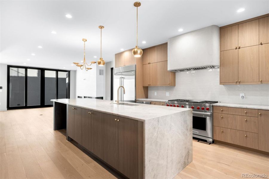 Furnished interior view inside a new home in , Denver (Image 29).